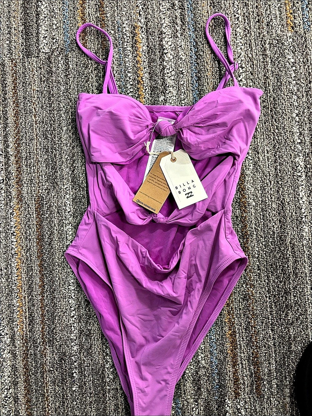 Billabong Drew One-Piece Swimsuit Purple One-Piece Swimsuit Size M/M NWT